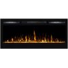 Regal Flame LW2035CC Lexington 35 in. Built-in Ventless Heater Recessed Wall Mounted Electric Fireplace - Crystal