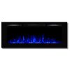 Regal Flame LW2050CC Fusion 50in Wall Mounted Electric Fireplace - Crystal