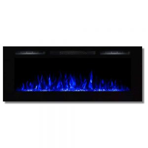 Regal Flame LW2050CC Fusion 50in Wall Mounted Electric Fireplace - Crystal