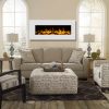 Regal Flame LW5050WH Ashford 50in White Electric Wall Mounted Fireplace - Log 4