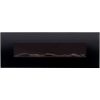 Regal Flame LW5072LE Erie 72in Black Electric Wall Mounted Fireplace - Log 4