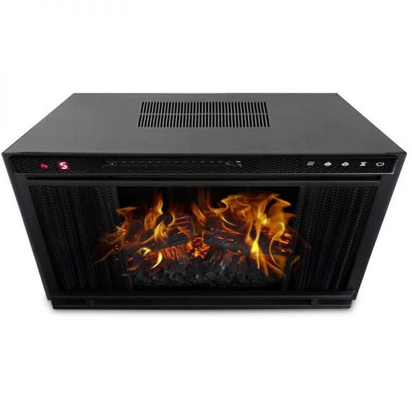 Regal Flame LW8033FLT 33 in. Flat Ventless Heater Electric Fireplace Insert 1