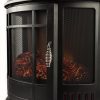 Regal Flame LW8050CRV 22in Heater Ventless Curved Electric Fireplace Stove 4