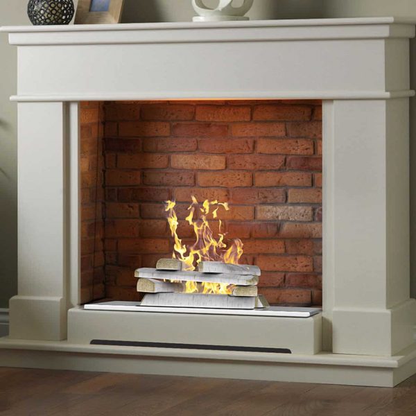 Regal Flame RFA5010 Ceramic Fireplace Logs in Birch - Set of 10 1
