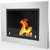 Regal Flame Venice 32 Inch Ventless Built In Recessed Bio Ethanol Wall Mounted Fireplace 3