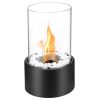 Regal Flame Venice 32 Inch Ventless Built In Recessed Bio Ethanol Wall Mounted Fireplace