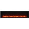 Remii 65" Extra Slim Indoor or Outdoor Electric Fireplace 13