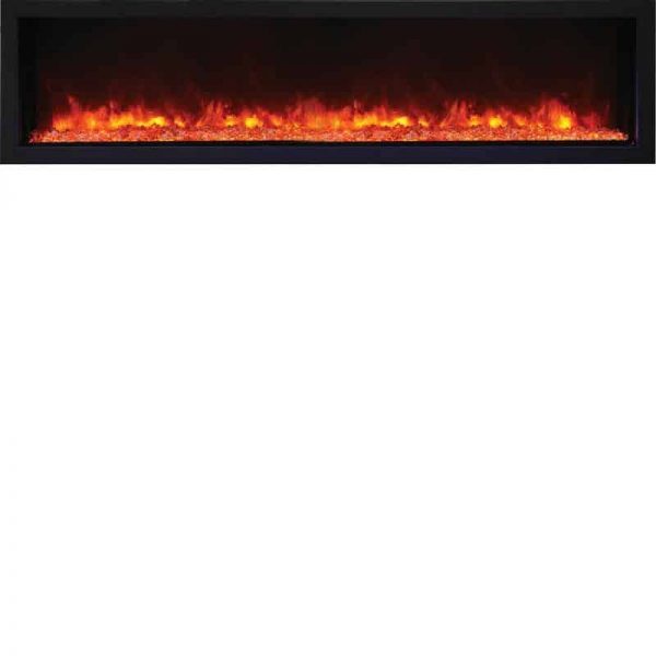 Remii 65" Extra Slim Indoor or Outdoor Electric Fireplace 6