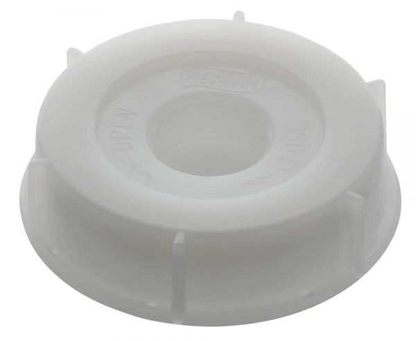 Replacement Caps For 5 Gallon Plastic Hedpack - 1 Large Cap And 1 Small Cap 1