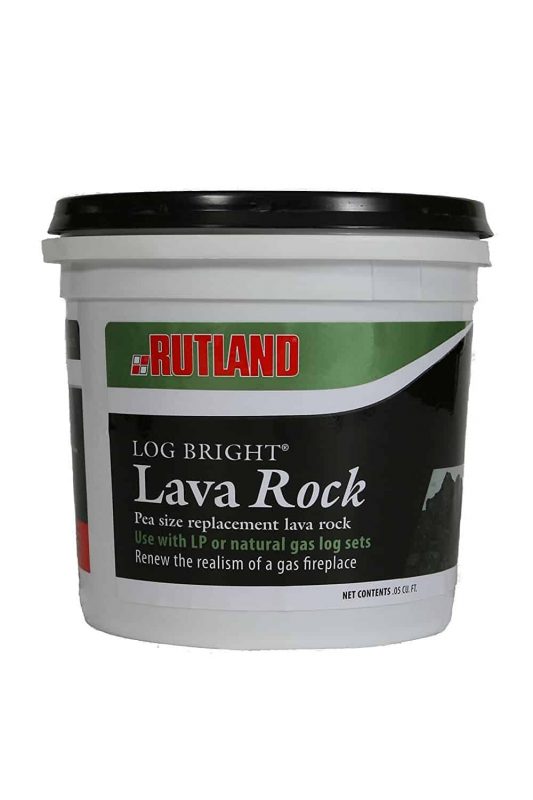 Rutland 595 Bright Lava Rock for Gas Log