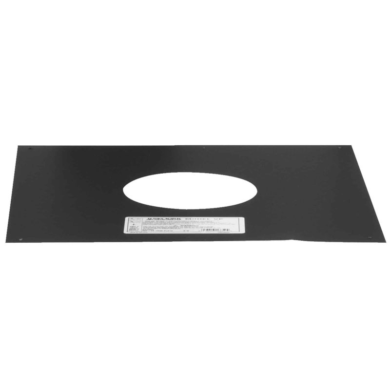 SELKIRK VP Pellet Pipe Trim Plate and Exterior Shield