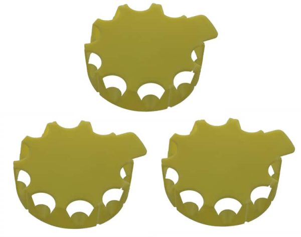 Sankey Keg Caps - Pack of 3 (Yellow)