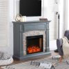 Sanstone Smart Media Fireplace - Gray 16