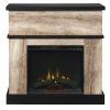 Sarah Electric Fireplace Mantel by Cᶟ, Distressed Oak 6
