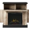 Sarah Electric Fireplace Mantel by Cᶟ, Distressed Oak 7