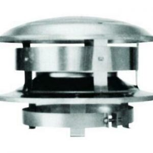 Selkirk 208800 Sure Temp Chimney Caps Round Topper 8 Inch Stainless Steel