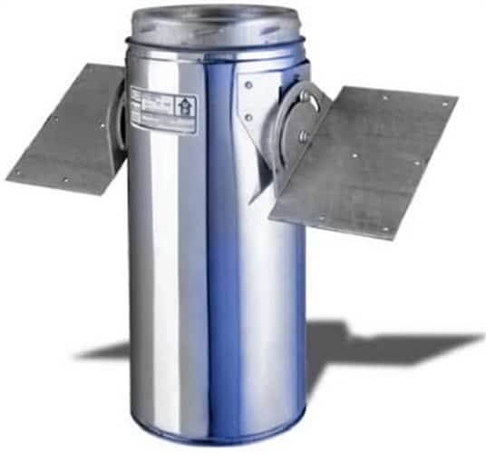 Selkirk 6T-RSP 6" Stainless Steel Roof Support Package 1