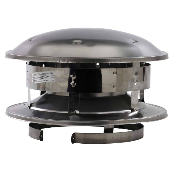 Selkirk 8T-CT 8" Stainless Steel Round Top