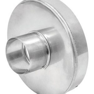 Selkirk Galvanized Steel Stove Pipe Adapter - Case Of: 1