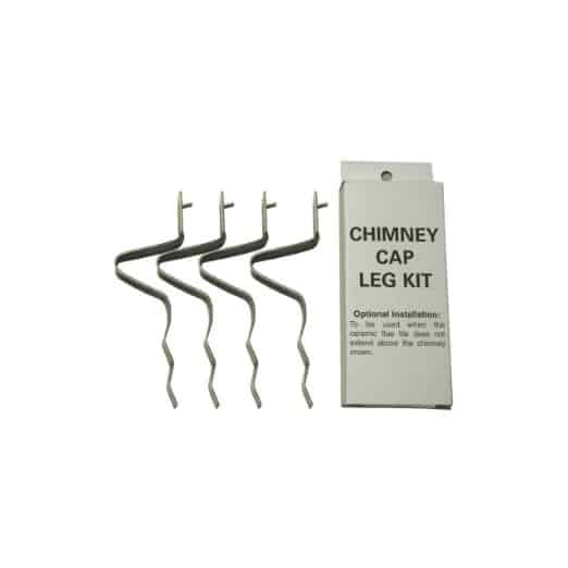 Shelter SCLK Stainless Steel Chimney Cap Leg Kit 1