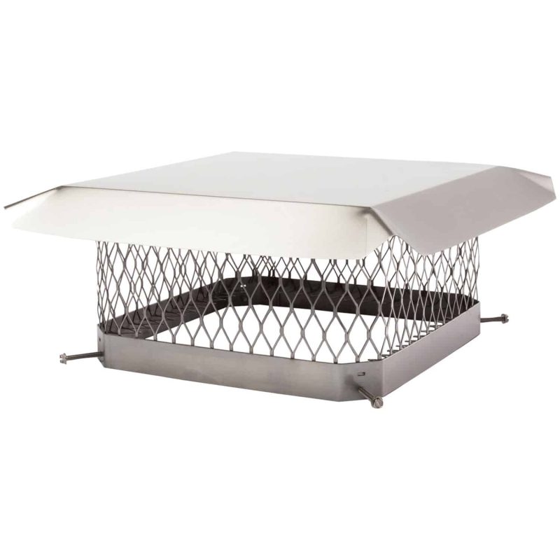 Shelter SCSS1313 Single-Flue Stainless Steel Chimney Cap (13" x 13")