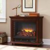 Sheridan Mobile Infrared Fireplace in Cherry 7