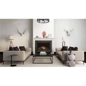 Sierra Flame THOMPSON-36-DELUXE-NG 36 in. Thompson Deluxe Linear Direct Vent Gas Fireplace - Natural Gas