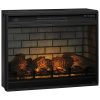 Signature Design by Ashley Entertainment Accessories Black LG Fireplace Insert Infrared