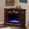 Silverado Color Changing Convertible Fireplace - Cherry 13