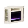 Silverado Color Changing Convertible Fireplace - Ivory 17