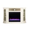 Silverado Color Changing Convertible Fireplace - Ivory 18