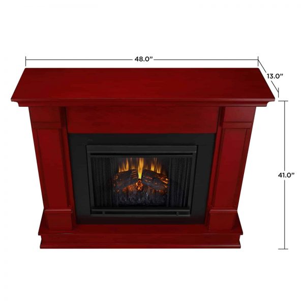 Silverton Electric Fireplace in Black by Real Flame 2
