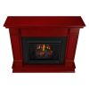 Silverton Electric Fireplace in Black by Real Flame 12