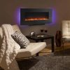 SimpliFire 38-Inch Linear Wall Mount Electric Fireplace 8