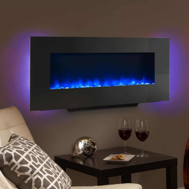 SimpliFire 38-Inch Linear Wall Mount Electric Fireplace