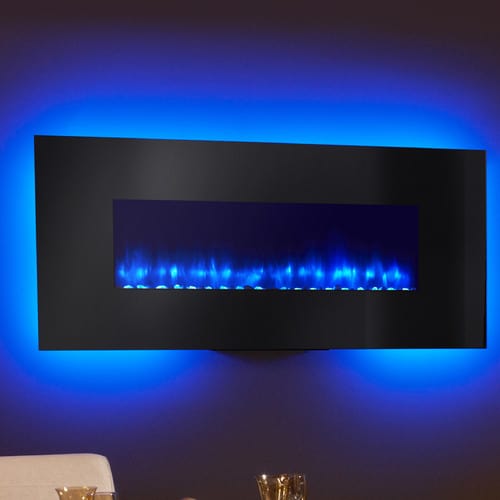 SimpliFire 58-Inch Linear Wall Mount Electric Fireplace