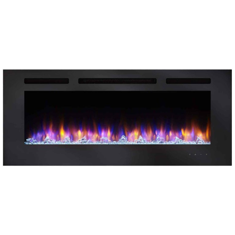 SimpliFire Allusion 48-Inch Wall Mount Electric Fireplace - Fireplacess.com