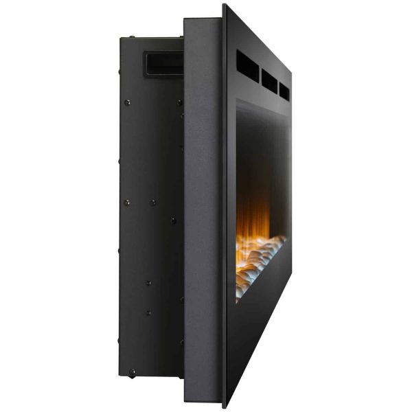 SimpliFire Allusion 60-Inch Wall Mount Electric Fireplace 3