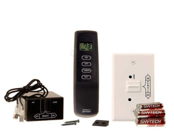 Skytech 1001T/LCD Timer Fireplace Remote Control 1