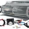 Skytech GFK-4 Temperature Controlled 165 CFM Fireplace Blower Fan Kit with Speed Control Knob