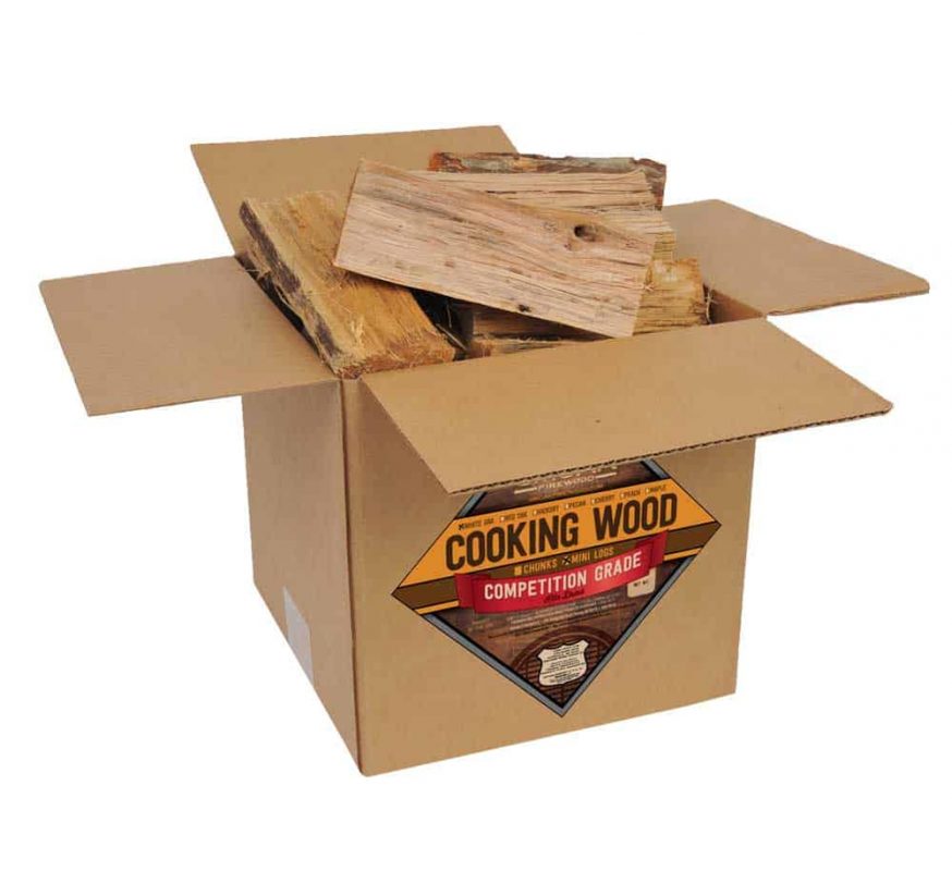 Smoak Firewood's Cooking Wood Mini Logs (8inch pieces 25-30lbs) - White Oak