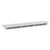 Southern Enterprises Afflo Floating Mantel/Wall Shelf, Traditional Style, White 22