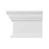 Southern Enterprises Arriflair Floating Mantel/Wall Shelf, Traditional Style, White 16
