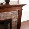 Southern Enterprises Canyon Heights Electric Fireplace in Maple 9