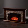 Southern Enterprises Canyon Heights Electric Fireplace in Maple 10