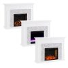 Southern Enterprises Color Changing Marble Tiled Fireplace 23