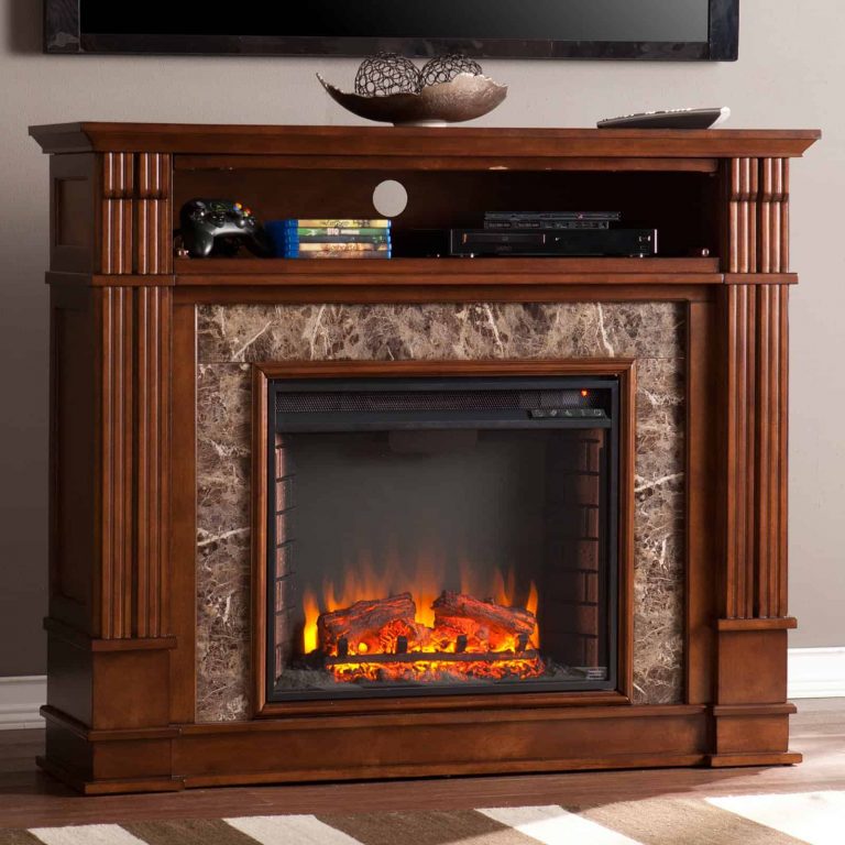 Emerson Grand Electric Fireplace by Real Flame - Fireplacess.com