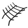 Steel Fireplace Grate w 5 Bars - 23 inches Length