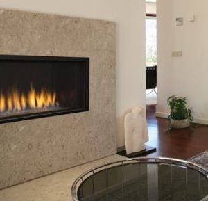 Superior 43" Contemporary Direct Vent Electronic Ignition Linear Fireplace with Lights - Natural Gas