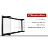 Superior Bi-Fold Glass Fireplace Door 41" | Easy Install | Prevent Drafts | All Parts Included | See Models Below 2